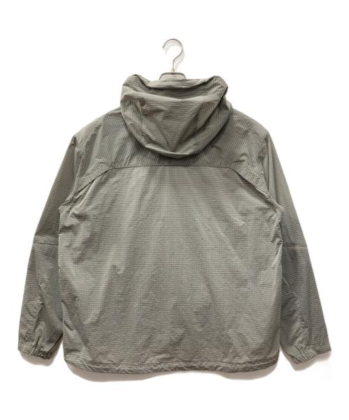 DESCENTE ALLTERRAIN（デザイント オルテライン）DESCENTE ALLTERRAIN (デザイント オルテライン) GREYISH RIPSTOP パーカー グレー サイズ:Mの古着・服飾アイテム