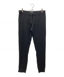 ANN DEMEULEMEESTER（アンドゥムルメステール）の古着「イージーテーパードパンツ」｜ブラック