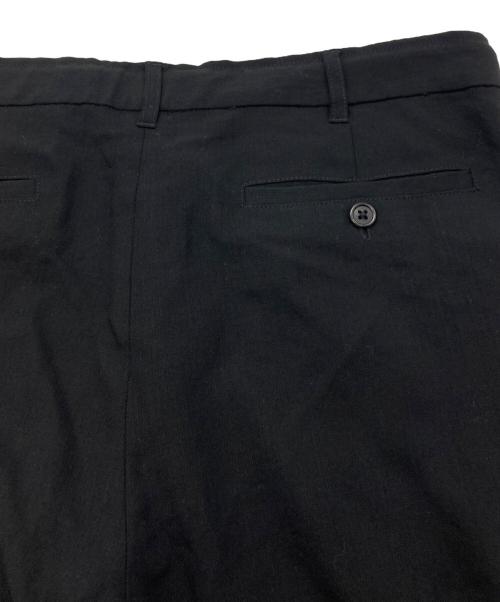 ANN DEMEULEMEESTER（アンドゥムルメステール）ANN DEMEULEMEESTER (アンドゥムルメステール) イージーテーパードパンツ ブラック サイズ:SIZE 42の古着・服飾アイテム
