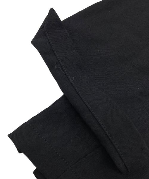 ANN DEMEULEMEESTER（アンドゥムルメステール）ANN DEMEULEMEESTER (アンドゥムルメステール) イージーテーパードパンツ ブラック サイズ:SIZE 42の古着・服飾アイテム