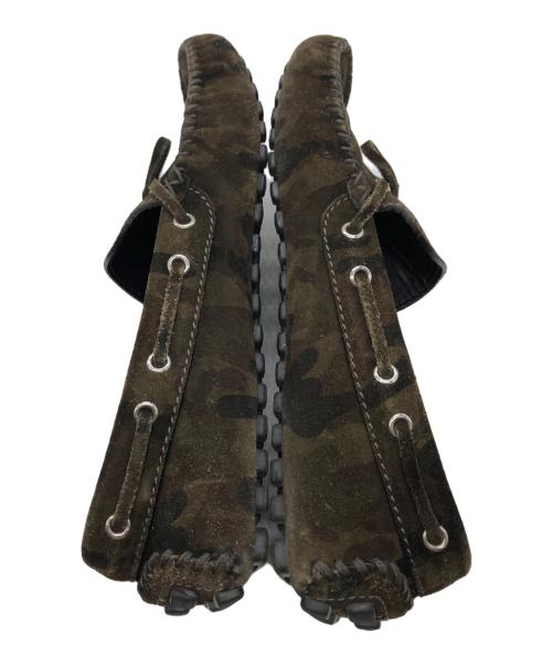 LOUIS VUITTON（ルイ ヴィトン）LOUIS VUITTON (ルイ ヴィトン) カモフラドライビングシューズ オリーブ サイズ:8の古着・服飾アイテム