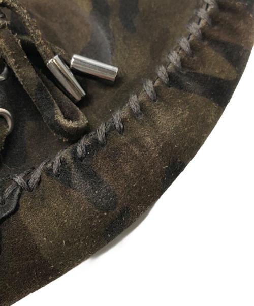 LOUIS VUITTON（ルイ ヴィトン）LOUIS VUITTON (ルイ ヴィトン) カモフラドライビングシューズ オリーブ サイズ:8の古着・服飾アイテム