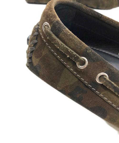 LOUIS VUITTON（ルイ ヴィトン）LOUIS VUITTON (ルイ ヴィトン) カモフラドライビングシューズ オリーブ サイズ:8の古着・服飾アイテム