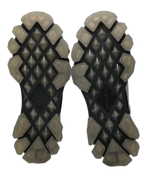 JIMMY CHOO（ジミーチュウ）JIMMY CHOO (ジミーチュウ) DIAMOND X STRAP スニーカー ブラック サイズ:42の古着・服飾アイテム
