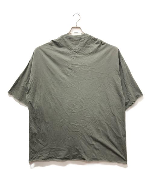 RICK OWENS（リックオウエンス）RICK OWENS (リックオウエンス) 26SS Tommy Tシャツ カーキ サイズ:FREEの古着・服飾アイテム