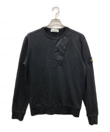 STONE ISLAND（ストーンアイランド）の古着「ZIPPER POCKET SWEAT SHIRTS」｜ブラック