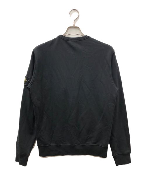 STONE ISLAND（ストーンアイランド）STONE ISLAND (ストーンアイランド) ZIPPER POCKET SWEAT SHIRTS ブラック サイズ:Mの古着・服飾アイテム