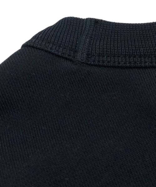 STONE ISLAND（ストーンアイランド）STONE ISLAND (ストーンアイランド) ZIPPER POCKET SWEAT SHIRTS ブラック サイズ:Mの古着・服飾アイテム