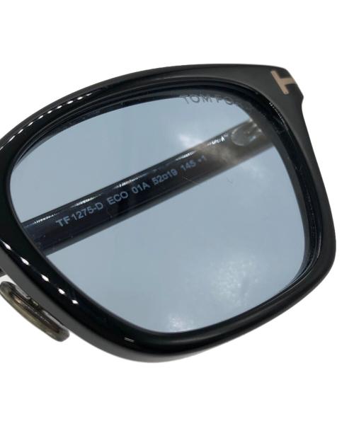 TOM FORD（トムフォード）TOM FORD (トムフォード) ウェリントンシェイプサングラス ブラック サイズ:52☐19　145の古着・服飾アイテム