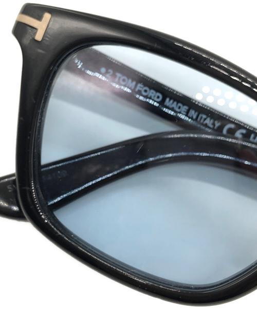 TOM FORD（トムフォード）TOM FORD (トムフォード) ウェリントンシェイプサングラス ブラック サイズ:52☐19　145の古着・服飾アイテム