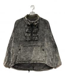 KAPITAL（キャピタル）の古着「別珍ニッケル6アノラック Dirty Dyed」｜グレー