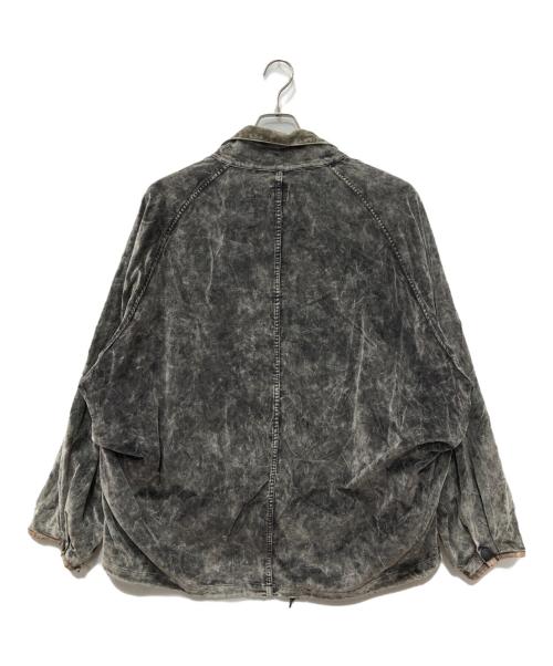 KAPITAL（キャピタル）KAPITAL (キャピタル) 別珍ニッケル6アノラック Dirty Dyed グレー サイズ:SIZE Lの古着・服飾アイテム