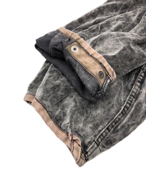 KAPITAL（キャピタル）KAPITAL (キャピタル) 別珍ニッケル6アノラック Dirty Dyed グレー サイズ:SIZE Lの古着・服飾アイテム