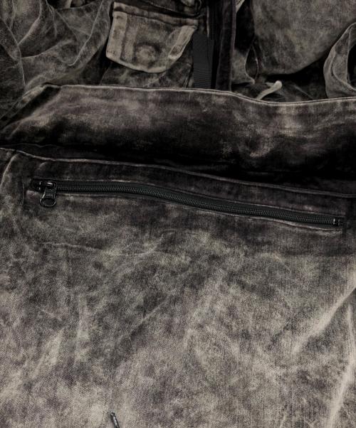 KAPITAL（キャピタル）KAPITAL (キャピタル) 別珍ニッケル6アノラック Dirty Dyed グレー サイズ:SIZE Lの古着・服飾アイテム