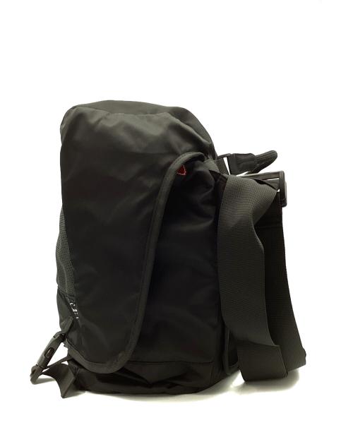 yosemite strap（ヨセミテストラップ）yosemite strap (ヨセミテストラップ) EXPANDER MESSENGER BAG（エキスパンダー メッセンジャーバッグ） ブラックの古着・服飾アイテム