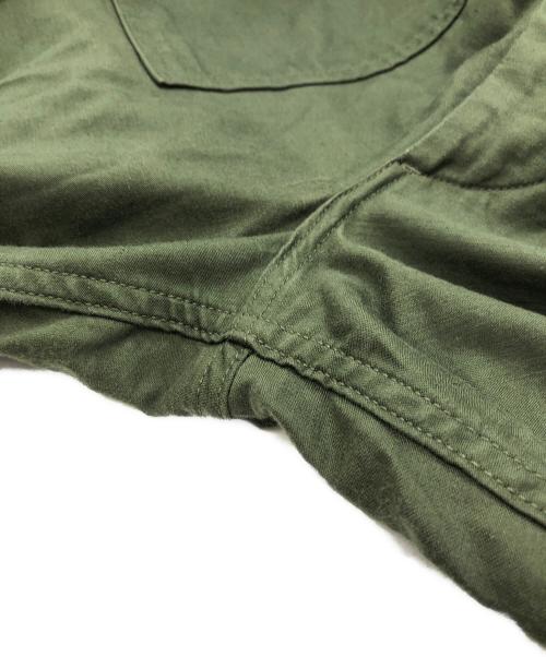 CIOTA（シオタ）CIOTA (シオタ) スビンコットン ムラ糸バックサテン ベイカーパンツ オリーブ サイズ:4の古着・服飾アイテム