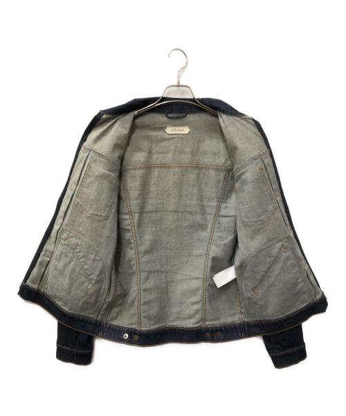 YCHAI（イカイ）YCHAI (イカイ) RIDER GIUBBINO ZIP デニムジャケット インディゴ サイズ:SIZE 46の古着・服飾アイテム