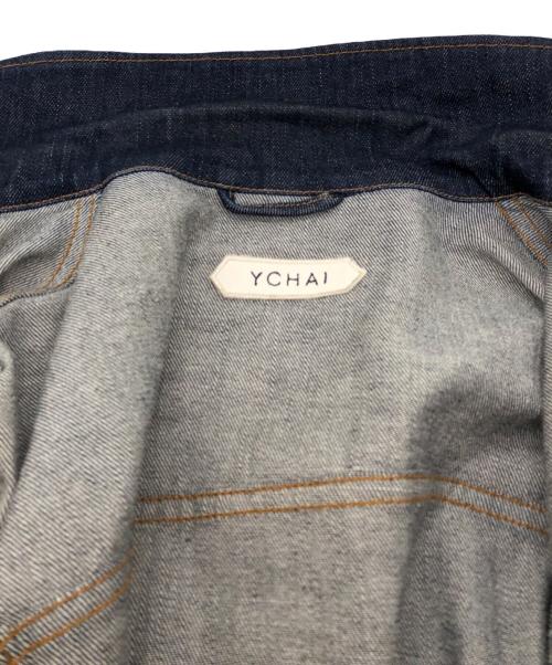 YCHAI（イカイ）YCHAI (イカイ) RIDER GIUBBINO ZIP デニムジャケット インディゴ サイズ:SIZE 46の古着・服飾アイテム