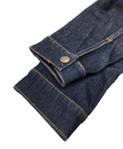 YCHAI（イカイ）YCHAI (イカイ) RIDER GIUBBINO ZIP デニムジャケット インディゴ サイズ:SIZE 46の古着・服飾アイテム