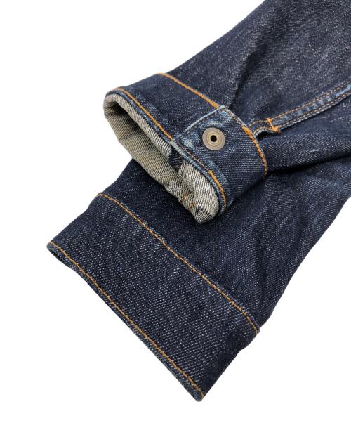 YCHAI（イカイ）YCHAI (イカイ) RIDER GIUBBINO ZIP デニムジャケット インディゴ サイズ:SIZE 46の古着・服飾アイテム