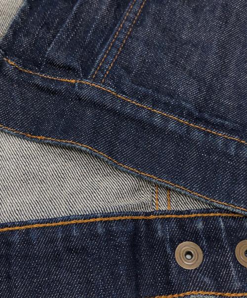 YCHAI（イカイ）YCHAI (イカイ) RIDER GIUBBINO ZIP デニムジャケット インディゴ サイズ:SIZE 46の古着・服飾アイテム