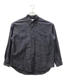 Graphpaper（グラフペーパー）の古着「Oxford L/S B.D Box Shirt」｜グレー