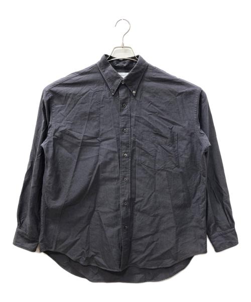 Graphpaper（グラフペーパー）Graphpaper (グラフペーパー) Oxford L/S B.D Box Shirt グレー サイズ:SIZE 2の古着・服飾アイテム