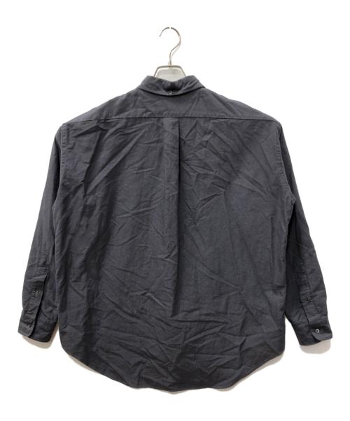 Graphpaper（グラフペーパー）Graphpaper (グラフペーパー) Oxford L/S B.D Box Shirt グレー サイズ:SIZE 2の古着・服飾アイテム