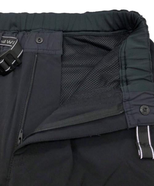 and wander（アンドワンダー）and wander (アンドワンダー) Trek Pants ブラック サイズ:SIZE Mの古着・服飾アイテム