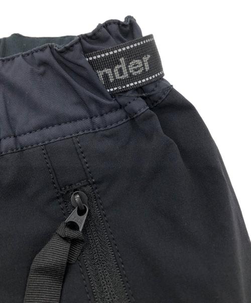 and wander（アンドワンダー）and wander (アンドワンダー) Trek Pants ブラック サイズ:SIZE Mの古着・服飾アイテム