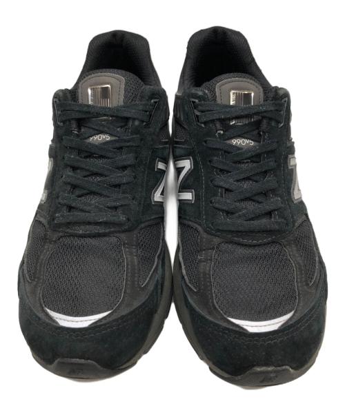 NEW BALANCE（ニューバランス）NEW BALANCE (ニューバランス) M990BK5 BLACK/SILVER ブラック サイズ:SIZE 26.5cmの古着・服飾アイテム