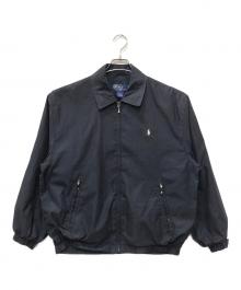 POLO RALPH LAUREN（ポロ・ラルフローレン）の古着「スイングトップ」｜ネイビー