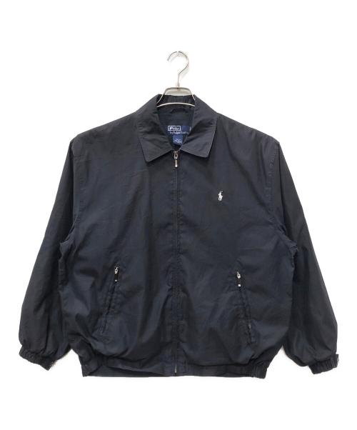 POLO RALPH LAUREN（ポロ・ラルフローレン）POLO RALPH LAUREN (ポロ・ラルフローレン) スイングトップ ネイビー サイズ:SIZE Lの古着・服飾アイテム