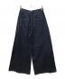 Curensology/&RC (カレンソロジー) タックワイドデニムパンツ インディゴ サイズ:SIZE S：12000円