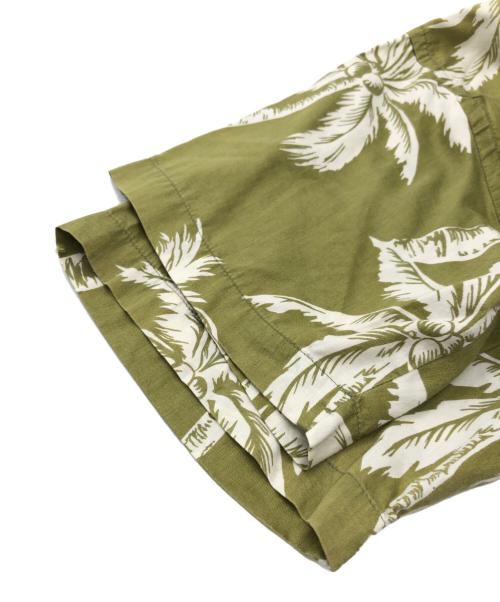 Patagonia（パタゴニア）Patagonia (パタゴニア) pataloha ヤシの木柄 コットンアロハシャツ カーキ サイズ:SIZE Mの古着・服飾アイテム
