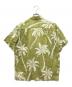 Patagonia (パタゴニア) pataloha ヤシの木柄 コットンアロハシャツ カーキ サイズ:SIZE M：15000円
