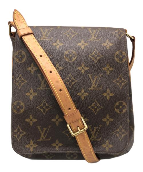 LOUIS VUITTON（ルイ ヴィトン）LOUIS VUITTON (ルイ ヴィトン) モノグラム ミュゼット・サルサ ブラウンの古着・服飾アイテム