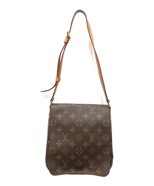 LOUIS VUITTON（ルイ ヴィトン）LOUIS VUITTON (ルイ ヴィトン) モノグラム ミュゼット・サルサ ブラウンの古着・服飾アイテム