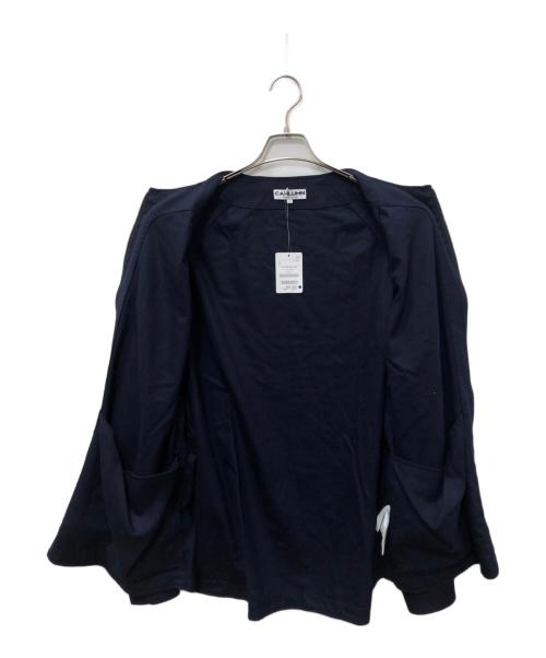 CAHLUMN（カウラム）CAHLUMN (カウラム) Wool Flannel Baseball Shirt ネイビー サイズ:SIZE Lの古着・服飾アイテム