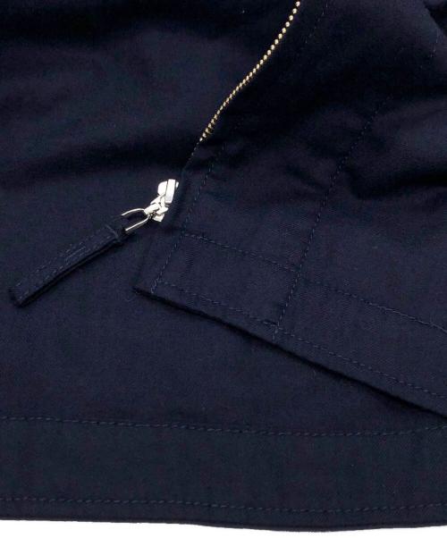 CAHLUMN（カウラム）CAHLUMN (カウラム) Wool Flannel Baseball Shirt ネイビー サイズ:SIZE Lの古着・服飾アイテム