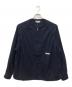 CAHLUMN（カウラム）の古着「Wool Flannel Baseball Shirt」｜ネイビー