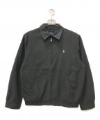 POLO RALPH LAURENポロ・ラルフローレン）の古着「スイングトップ」｜ブラック
