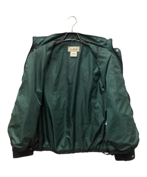 L.L.Bean（エルエルビーン）L.L.Bean (エルエルビーン) ウィンディ・リッジ・ジャケット ブラック×グリーン サイズ:SIZE Mの古着・服飾アイテム