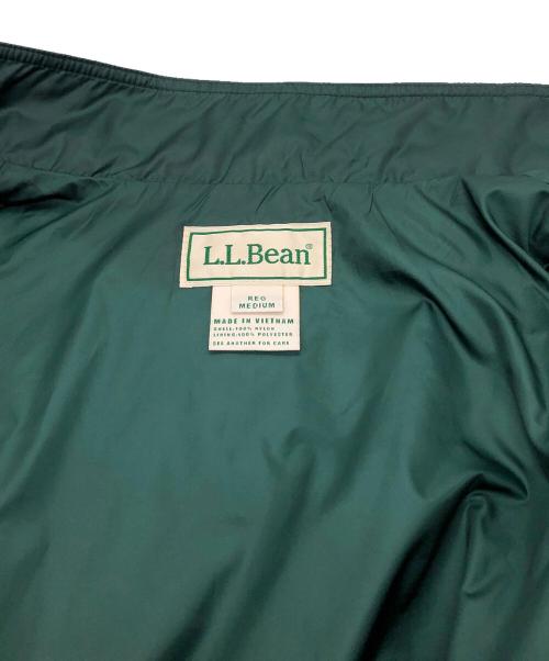 L.L.Bean（エルエルビーン）L.L.Bean (エルエルビーン) ウィンディ・リッジ・ジャケット ブラック×グリーン サイズ:SIZE Mの古着・服飾アイテム