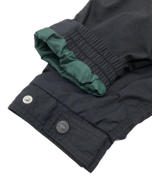 L.L.Bean（エルエルビーン）L.L.Bean (エルエルビーン) ウィンディ・リッジ・ジャケット ブラック×グリーン サイズ:SIZE Mの古着・服飾アイテム