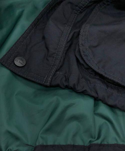 L.L.Bean（エルエルビーン）L.L.Bean (エルエルビーン) ウィンディ・リッジ・ジャケット ブラック×グリーン サイズ:SIZE Mの古着・服飾アイテム