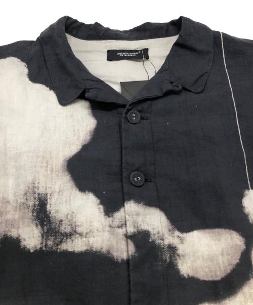 UNDERCOVER（アンダーカバー）UNDERCOVER (アンダーカバー) Cloud Print Linen Shirt グレー サイズ:3の古着・服飾アイテム