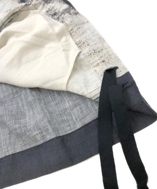 UNDERCOVER（アンダーカバー）UNDERCOVER (アンダーカバー) Cloud Print Linen Shirt グレー サイズ:3の古着・服飾アイテム