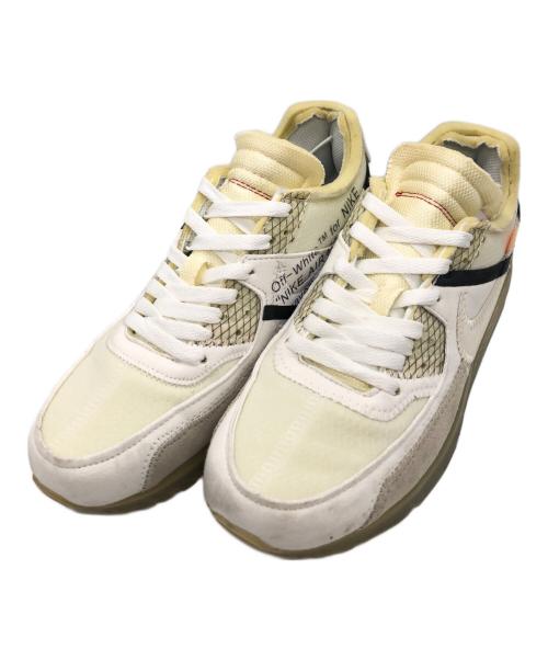 NIKE（ナイキ）NIKE (ナイキ) OFFWHITE (オフホワイト) THE 10 : AIR MAX 90 ホワイト サイズ:SIZE 26.5cmの古着・服飾アイテム