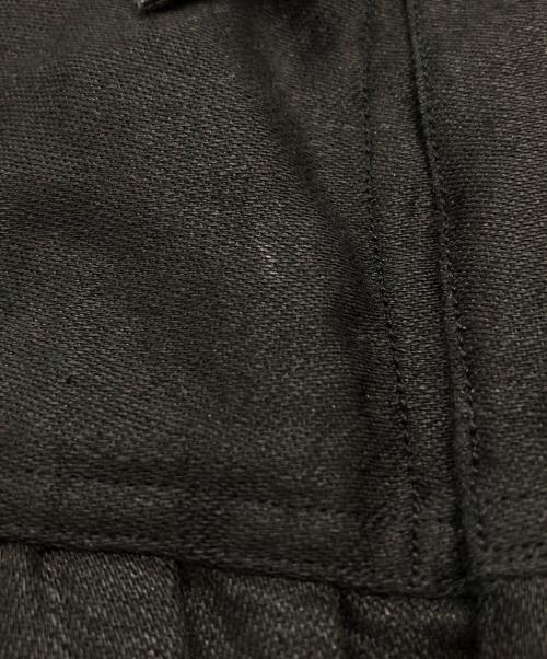 KAPTAIN SUNSHINE（キャプテンサンシャイン）KAPTAIN SUNSHINE (キャプテンサンシャイン) リネントラッカージャケット/Linen Tracker Jacket ブラック サイズ:40の古着・服飾アイテム